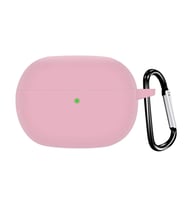 Microsonic Xiaomi Redmi Buds 6 Pro Kılıf Askılı Mat Silikon Pembe (Pembe)