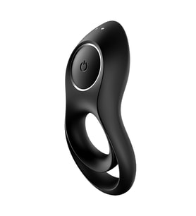 12 Modlu Titreşimli Şarjlı Su Geçirmez Penis Halkası Satisfyer Majestic Duo