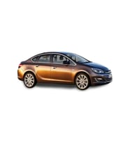 Opel Astra J Sedan Krom Cam Çerçeve Seti 12 Parça 2012-2021 Paslanmaz Çelik Krom Cam Çıtası