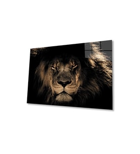 Aslan Cam Tablo