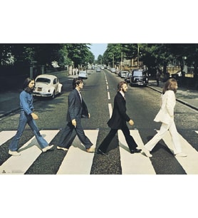 Erik The Beatles-Abbey Road posteri, kağıt, 61 x 91,5 cm