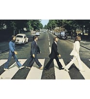 Erik The Beatles-Abbey Road posteri, kağıt, 61 x 91,5 cm
