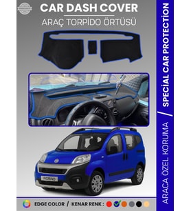 FIAT FİORİNO (2007-2024) Torpido Örtüsü Ön Göğüs Koruma Tam Uyum Çatlamayı Önler