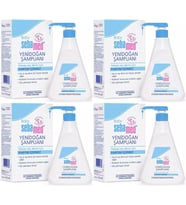 Sebamed Bebek Şampuanı 500ML Pompalı (Yenidoğanlar İçin) (4 Lü Set)