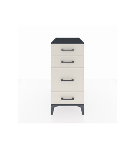 Kronos Komodin 4 Çekmeceli 44x59x96 Antrasit-Aytaşı