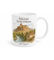 Palu Tarihi Dokusu ve Doğası Elazığ Hatırası Kupa Bardak Hediye