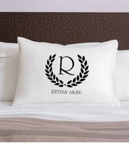 BK Gift Kişiye Özel İsimli Pamuklu Yastık Kılıfı-2 50x70cm , Sevgiliye Hediye, Ev Hediyesi, Tasarım Ev Tekstili