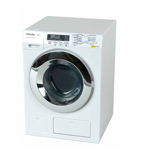 Işıklı Panel ve Gerçekçi Sesler ile Miele W Classic Oyuncak Çamaşır Makinesi (Beyaz)