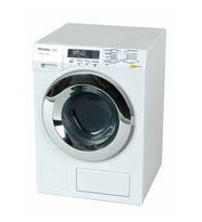 Işıklı Panel ve Gerçekçi Sesler ile Miele W Classic Oyuncak Çamaşır Makinesi (Beyaz)