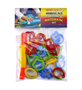 Brons Oyun Hamuru Kalıbı Matematik BR-472 