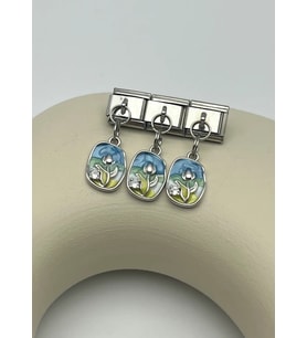 Çelik Silver Sallantılı Nomi Charm - 25crm83