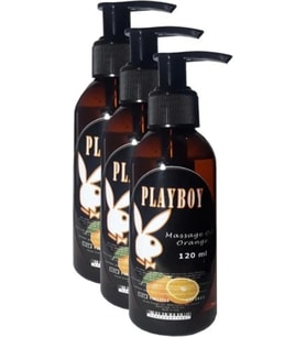 Süper Orange Flavored Massage Oil Portakal Aromalı Vücut Yağı 120 ml 3 Adet