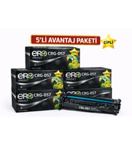 CRG-057 / Canon MF-455dw Çipli Muadil Toner - 5'li Avantaj Paket