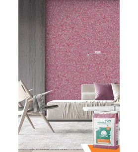 Ventrawall - Pembe Duvar Kağıdı ve Duvar Boyası - P06 - 5 KG