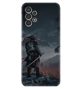 Samsung Galaxy M14 Kılıf Silikon Desen Özel Seri Warrior 1653
