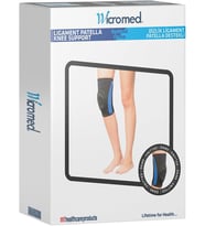 Patella Ve Ligament Destekli Örgü Dizlik Spor Lüx Siyah 2Xl Unisex