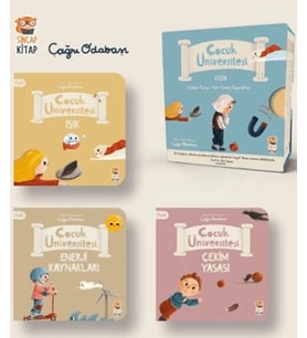 Çocuk Üniversitesi Fizik Set (3 Kitap)