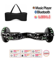CityMate FULL LEDLİ Smart Scooter Elektrikli Kaykay Hoverboard Grafiti A.Dnge Yeni..! AKILLI DENGELİ D02