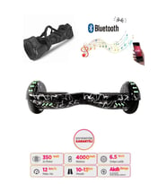 CityMate FULL LEDLİ Smart Scooter Elektrikli Kaykay Hoverboard Grafiti A.Dnge Yeni..! AKILLI DENGELİ D02