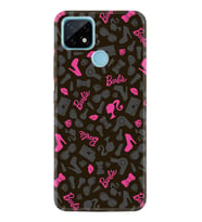 Realme C11 C21 C21Y C25Y C11 2021 Kılıf Desemli Silikon Barbie and Shoes 1413