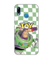 Huawei P20 Lite Uyumlu Toy Story Buzz Desenli Şeffaf Telefon Kılıfı