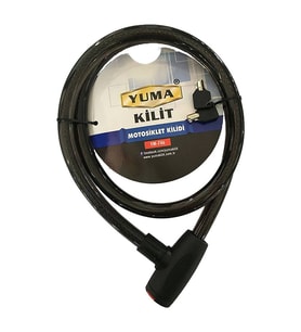 Yuma Ym-746 150 Cm 20 Mm Bisiklet / Motorsiklet Kilidi