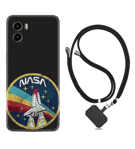 Vivo Y15S Y32 Y33S Y51 Y53S Kılıf Boyun Askılı Silikon Nasa 1326