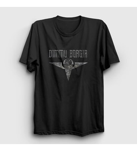 Presmono Unisex Siyah Metal Dimmu Borgir T-Shirt 142531tt