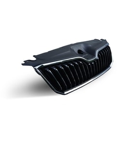 SKODA SUPERB 2015 - 2017 ÖN PANJUR KROMU ÜZERİNDE KOMPLE