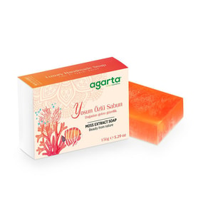 AGARTA DOĞAL EL YAPIMI YOSUN ÖZLÜ SABUNU 150 GR.