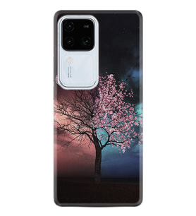 Vivo V30 Kılıf Desenli Silikon Platinium Series Heaven Tree 1859