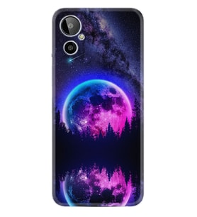 General Mobile GM 23 SE Kılıf Silikon Desen Özel Seri Star Planet 1652