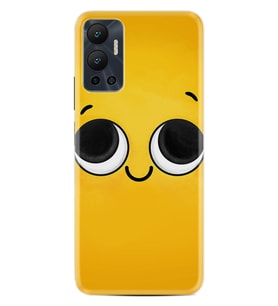 Infınix Hot 12 Kılıf Resimli Desenli Silikon Platinium Series Yellow 1831
