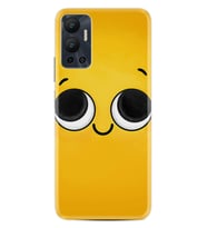 Infınix Hot 12 Kılıf Resimli Desenli Silikon Platinium Series Yellow 1831