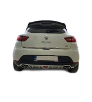 Renault Clio 4 Arka Tampon Difüzör Gri