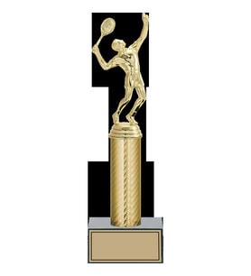 ODAK KUPA - Figürlü Kupalar - Tenis Erkek Figürlü Kupalar FG-007 A - 32 cm
