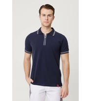 Asperula Polo Yaka T-Shirt - Fermuarlı, Nefes Alabilir, Şık ve Rahat Tasarım