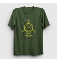 Presmono Unisex Haki Panic Twenty One Pilots T-Shirt 119751tt (Haki)