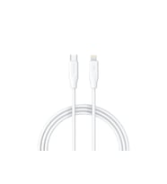 Syrox PD18LK 3.0A 18W 1mt Type-C - Lightning Şarj & Data Kablosu - Beyaz