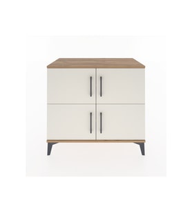 Hyperion Şifonyer 4 Raflı 4 Kapaklı 88x44x80 Çam-Aytaşı