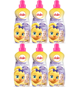 Dalin Çamaşır Yumuşatıcı 1500ML Düş Bahçesi (6 Lı Set) (Bebeklere Özel)
