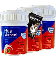 Süper Playboy Rus Merhemi 3Lü X 50 Ml Tüy Dökücü + 1 Armağan Jel