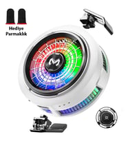 Memo CX20 iOS Android Soğutucu 20W Manyetik RGB Telefon Soğutucu –Anında Hızl? - GLST2730-147