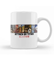 Attack On Titan Kupa Bardak Porselen