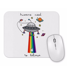 Humans Need To Belive Mouse Pad