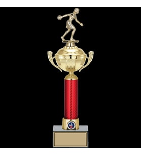 ODAK KUPA - Figürlü Kupalar - Bowling Kadın Figürlü Kupalar FG-054 A - 45 cm