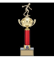 ODAK KUPA - Figürlü Kupalar - Bowling Kadın Figürlü Kupalar FG-054 A - 45 cm