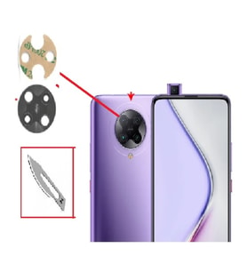 Tkgz Xiaomi POCOPHONE F2 PRO Arka Kamera CAM Lensi + Bistüri Ucu