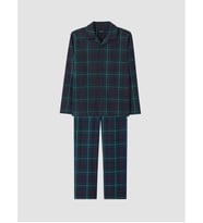 LC WAIKIKI Yeşil Ekose Erkek Pijama Takımı