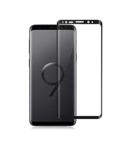 Samsung Galaxy G965 S9 Plus Uyumlu Ön Koruma Polymer Nano Ekran Koruyucu (Siyah)